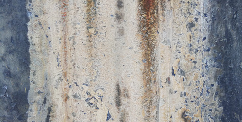 texture of rust on old metal surface background	
