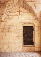 Famous Heiligenkreuz abbey in Austria