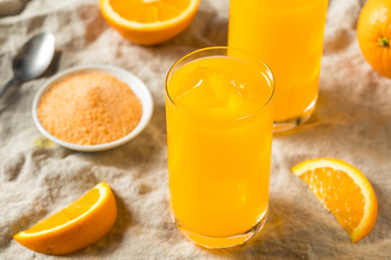 Sweet Refreshing Powdered Orange Drink