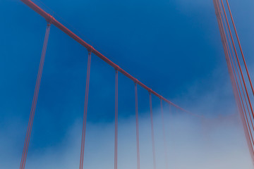 The Golden Gate Bridge in sunny day San Francisco, USA.