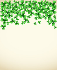 Saint Patrick's Day frame background
