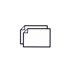 folder icon on white background.