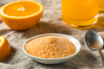 Sweet Refreshing Powdered Orange Drink