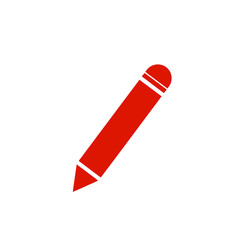 pencil icon on white background.
