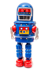 Fototapeta premium Vintage tin robot toy