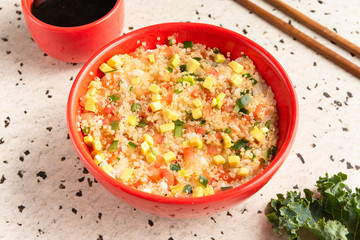 ensalada de quinoa