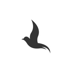 flying bird icon vector illustration design