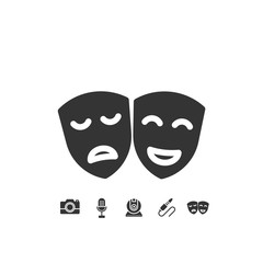mask icon vector illustration design