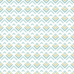Seamless pattern with strokes and rhombus on white background. Ethnic boho symmetric background. Morrocan pattern.