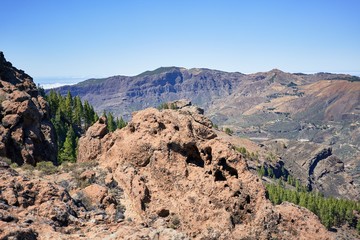 Beautiful mountains landscape
