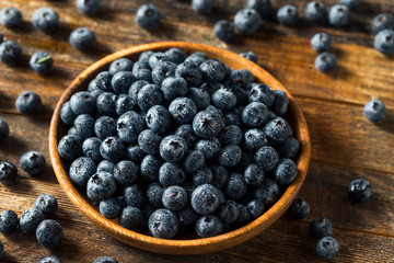 Raw Blue Organic Blueberries