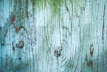 wooden background with old cracked paint