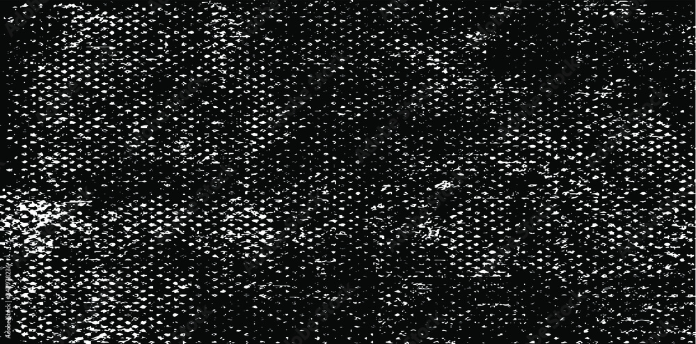 Poster distressed fabric texture. vector texture of weaving fabric. grunge background. abstract halftone ve