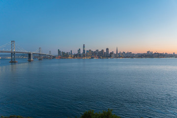 San Francisco Skyline Sunset