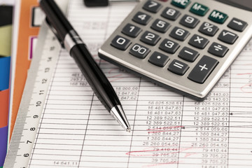 Items for business in the office.