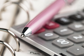 Items for business in the office.