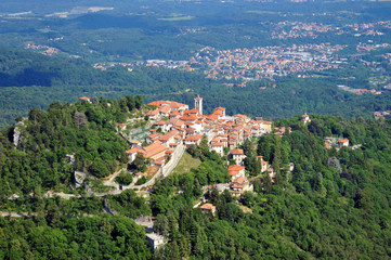 Naklejka na ściany i meble Varese, Italy, Sacro Monte di Varese, UNESCO World Heritage