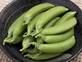 生のスナップエンドウ
