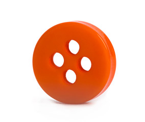 Orange button on a white background.