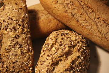 Diferentes tipos de pan integral
