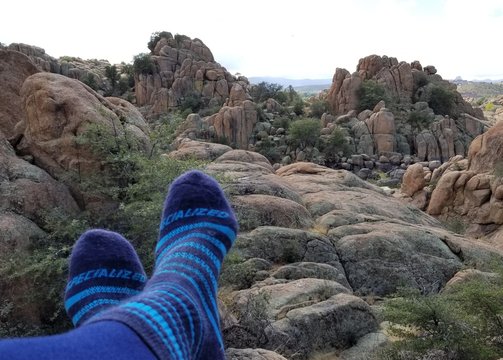 Hiking Trail In Prescott, AZ, Willow Creek Reservoir