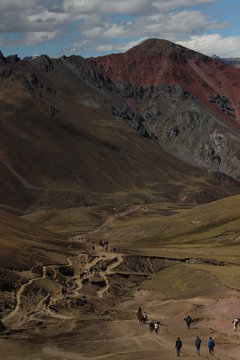 Mountain landscape in Peru