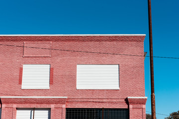 Historical brick building in downtown Pawhuska, Oklahoma. Located within walking distance of the popular attractions featured on television. 