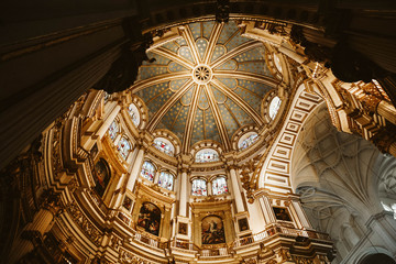 Basilica Interior - Spain, Granada