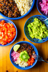 Black bean burrito bowl