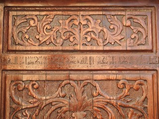 The Door of the Mosque in Jaffa. 