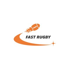 rugby ball icon vector illustration design