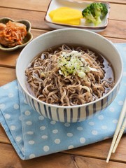 아시아 음식 메밀국수
