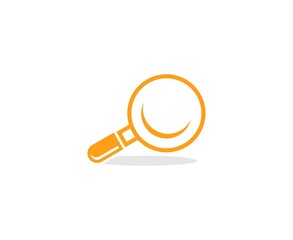 Magnifying glass logo
