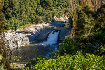 Raukawa Falls Lookout in Manawatu-Wanganui, New Zealand