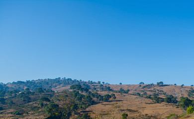 beautiful city and himalayan mountain range view from mountain of vaishnodevi, patnitop and Nathatop Jammu
