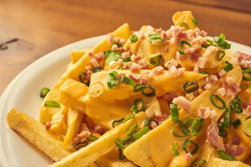 Bacon & cheddar, Fries