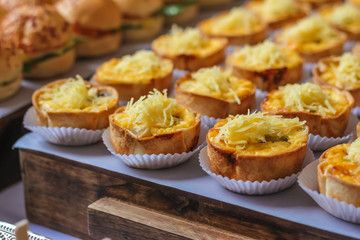 cheese tartlet