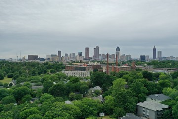 Fototapeta premium Cabbagetown Atlanta, Georgia 