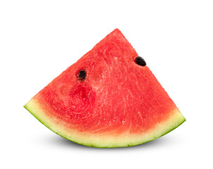 watermelon isolated on white background  ,include clipping path