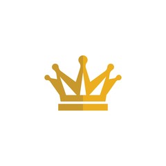 Crown logo template vector icon
