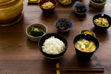ご飯と和食