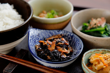 副菜のひじき煮