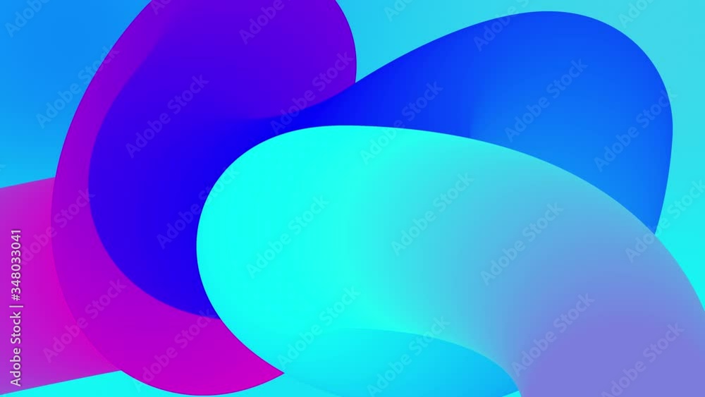 Poster beautiful gradients with shades of blue purple flow along elegantly twisted line or pipe. beautiful 