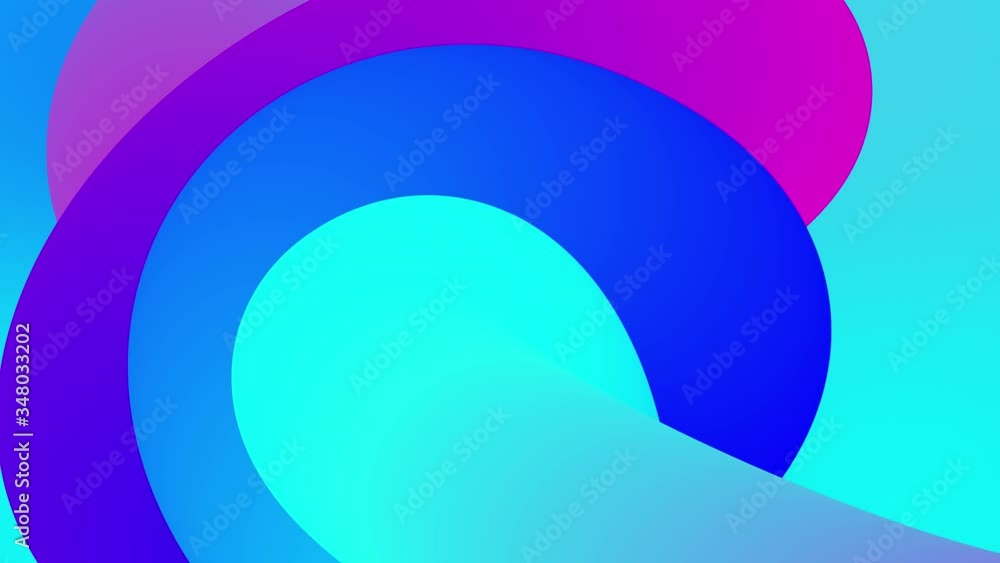 Poster beautiful gradients with shades of blue purple flow along elegantly twisted line or pipe. beautiful 
