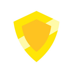 The best shield protector icon, illustration vector. Suitable for many purposes.