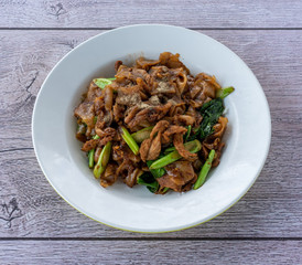 Pad Suiew Thai Noodles Dish