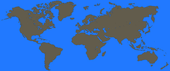 world map 