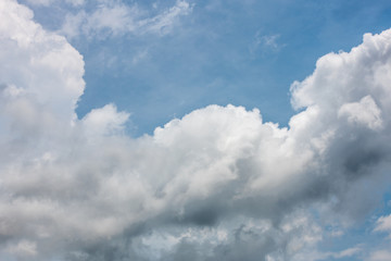 blue sky with clouds