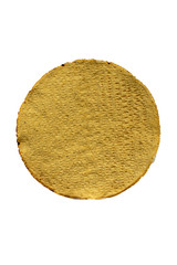 Textura de una tostada de maíz, que es una tortilla dura crujiente, tortilla seca o tortilla frita,  que se hace secando las tortillas en el comal, al sol o fritas en aceite