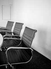 White modern conference room.